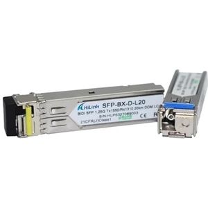 1,25G Single Fiber LC/SC 1G 1000BASE 1310nm/1550nm 3km/20km WDM SFP module (20km LC connector)