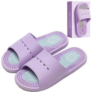 MOTTLED SKY - Acupressuur Massage Slippers - Lichtpaars - Reflexologie Sandalen
