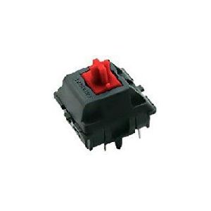 10-Pack Cherry MX schakelaars 3-pins Zwart Rood Bruin Blauw As voor Mechanisch Toetsenbord (Rood)