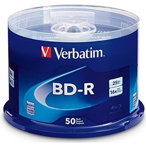 Verbatim 98397 Lees/schrijf blu-ray disc BD-R 25 GB 50 stuk(s)