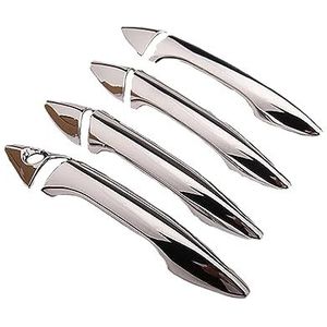 Auto Buitendeurgreep Voor Hyundai I40 2012 2013 2014 2016 2017 2018 2019 Chrome Deurklink Covers Trim Set Auto Styling Accessoires Exterieur Stickers Handgreep voor auto