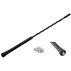 Audioproject A103 Autoantenne, Dakantenne, Radio-antenne, 28 cm voor VW Golf 4 5 6 7 Lupo Polo 6R Audi, Opel, Ford, Focus, Renault, BMW, Seat, Skoda, DAB antenne, Auto-antenne, Dak, Autoradio, Antenne