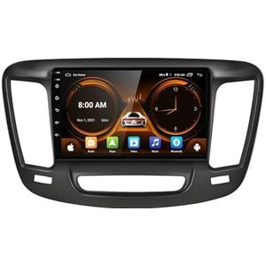 Android 14 2 Din Autoradio voor Chrysler 200 200C 200S 2015-2019 - Steun Carplay Android Auto DSP-9"" Touchscreen Auto Stereo Met Stuurwielbediening WIFI 4G Bluetooth Split-Screen(P4 4G+WIFI 8Core 4G+6