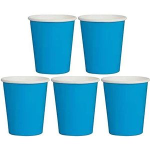 50/100 Stuks,Papieren Bekers Koffie/Wit/Kleurrijke/Roze/Blauw,Wegwerp Koffiekopjes Met 8 Oz Paars,Wegwerp Drinkbekers Bruiloft,Koffiekopjes Zwart,Wegwerp Party Cups Voor Koude Dranken