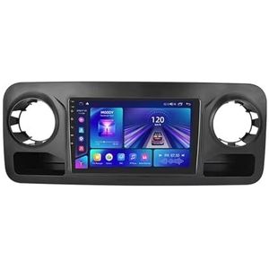 Android autoradio voor Mercedes-Benz Sprinter 2018-2022, 9 inch touchscreen autoradio Autoaccessoires met GPS Bluetooth FM RDS HiFi WiFi(F4 4+64G)