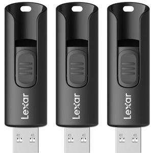 Lexar JumpDrive A30E USB 3.2 Gen 1 Flash Drive, 3PACK,64GB