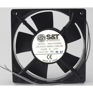 LMNCBVYA High-Performance 120mm Cooling Fan 220/240V - S-T SAH1225B6A, 0.08A, 120x120x25mm for Efficient Cooling Solutions