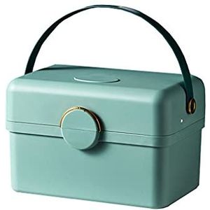 VDLLQYN, EHBO-doos 12,99 inch EHBO-doos Drielaagse medicijndoos Huishoudelijk draagbaar handvat Medische kit EHBO-doos Plastic opbergdoos EHBO-sets,Eerste hulp doos(C)