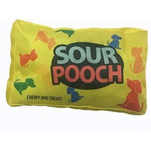 SPOT Ethical Products Fun Candy/Sour Pooch/Ballistisch Nylon Hondenspeelgoed met Crinkle Paper en Squeaker 7 inch
