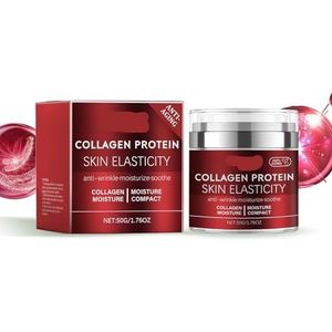 Collageen Gezichtscrème - Zachte Verzorging, Hydraterend, Voedend, Dagelijkse Huidverzorging For Een Huid, Vermindert Ruwheid, Ondersteunt De Stevigheid En Hydratatie Van(1PCs)