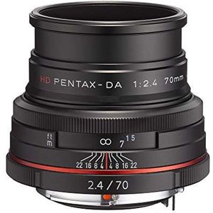Pentax HD Pentax-DA 70mm F2,4 Limited Lens, zwart