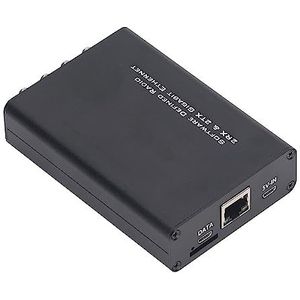 Software Radio SDR-ontvanger, 5V 2A Micro USB SDR-ontvanger 512M Band DDR3-geheugen Aluminiumlegering Goede Compatibiliteit Gigabit Ethernet-poort voor Signaalbewaking