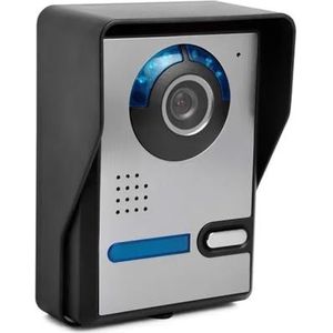 7-inch video-walkie-talkie met capacitieve touchbediening, bekabelde wifi-videodeurbel, videocamera, ontgrendeling op afstand Realtimemeldingen