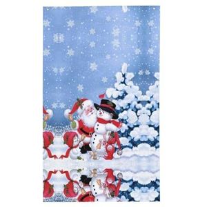 Kerst Kerstman Sneeuwpop 3 X 5 Ft Lente Vakantie Banner Kleurrijke Pasen Tuin Vlag Decoratieve Huis Vlag Banner Met Doorvoertules Voor Outdoor Indoor Pasen Party Decor (Klassieke Stijl)