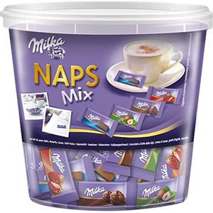 Milka Naps Chocolade Mix 4x emmer a 1 kg