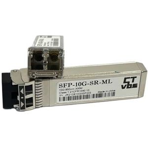 10G SFP Ethernet-adapter voor MCX311A-XCAT, LC SFP-10G-SR-aansluiting, 850nm multimode optische vezel transceiver
