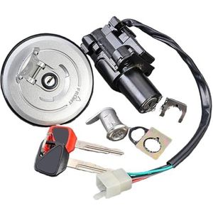 Voor CB600F CB600F2Y Hornet S 600 2000 2001 2002 CB250 2003 2004 2005 2006 2007 Contactslot Brandstofdop Stoelvergrendeling Motorfiets Contactslot