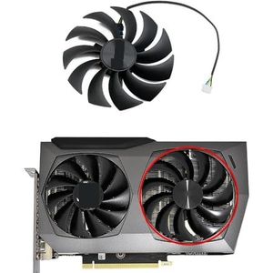 100mm GAA8S2U 88mm GA92S2U RTX3070Ti RTX3070 Ti GPU-koeler voor Zotac voor Gaming RTX 3070 Twin Edge grafische kaartkoelventilator(B Fan)