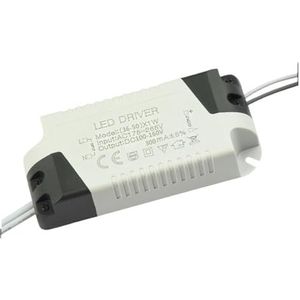 LED-inbouwspot met constante stroom en vermogensdriver, 1218 voorschakelapparaat, 24 helderheidsniveaus, 36 W (grootte: 36-50 W, aansluitstekker)