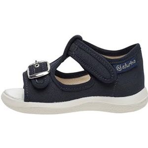 Naturino Unisex Paros Peeptoe sandalen voor kinderen, Pink Bleu 0c01, 25 EU