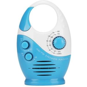 NONDK - Waterdichte Douche-radio - AM/FM-radio - Draagbare Luidsprekers