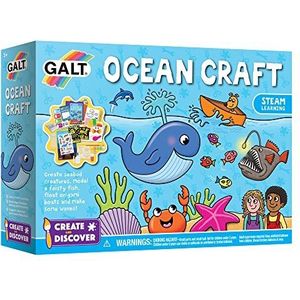Galt Toys, Create and Discover - Ocean Craft, Craft Kits for Kids, Ages 5 Years Plus
