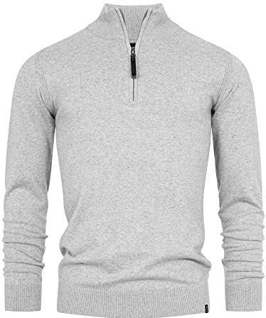 Indicode - Gore Pullover - Trui - Lichtgrijs - 80% Katoen