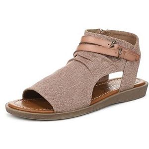 Blowfish Malibu Denver sandaal voor dames, Zand Denim Stof, 40-41 EU