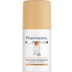 Pharmaceris F - Intense Coverage - Milde Fluid Foundation - Brons - 30 ml