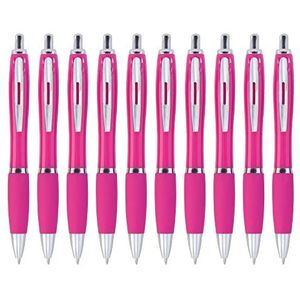 Presents & more 10 stuks Balpen in trendy kleuren Roze
