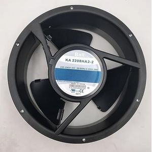 LMNCBVYA KA2208HA2-2 222x80MM Full Round AC220V Waterproof High-Temperature Cooling Fan - Reliable Performance for Industrial Use