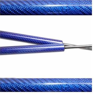 Kleppen Voor Roewe 750 Sedan 2006-2016 Voor MG 750 Sedan Achterklep Kofferbak Gasveren Liftondersteuning Schokdemper Dempers Zuigers Kofferbak-Gasveer(Blue carbonfiber)