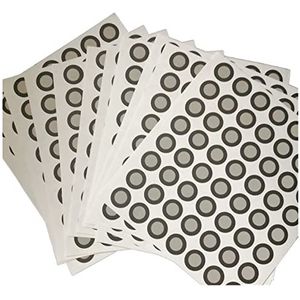 Scanning Marking Dots Scanner Markeringspunt Hoog reflecterende 3D -scanner Doelpunt Nauwkeurig for 3D -scannen en optische tracking Binnenmarkeringspunt Meetpunt Markering(12mm19mm(1000 points))