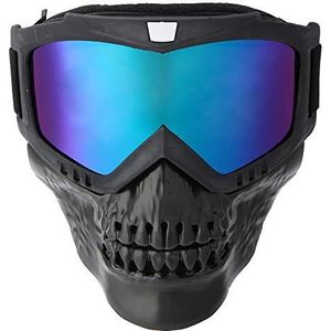 Motorbril Masker motorfiets motorcross gezichtsmasker Motorbril voor motorfiets(color)