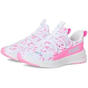 PUMA Softride One4all Slip On Shoes, wit, roze Pixel Ss25, maat 37