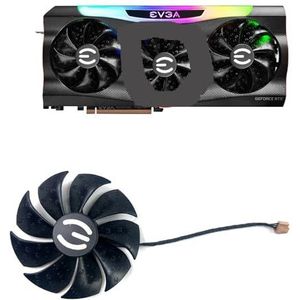 Koelventilator 88mm 4pin PLD09220S12H voor EVGA voor GeForce RTX 3060 ti 3070 3080 TI 3090 FTW3 XC3 ULTRA voor GAMING(B)