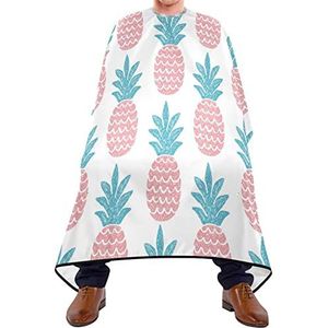 Kapper Cape 140x168cm, Roze Ananas Haarstyling Cape Waterdichte Haar Snijden Jurk Grote Kappers Snijjurk, Voor Haar Styling, Salon, Kappers