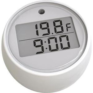 Zwembadthermometer, Hoge-lage temperatuur alarm timer drijvende thermometer IP67 waterdichte drijvende zwembadthermometer