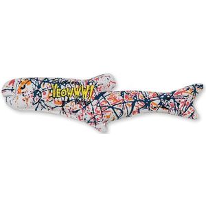 Yeowww Pollock vis kat speelgoed, voor alle rassen