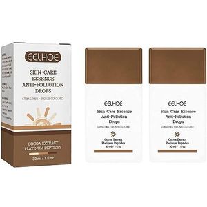 Drunk-Elephant Bronzer Drops Anti-vervuiling Bronzing Drops met peptides Serum, vloeibare bronzer crème voor gezicht en lichaam, vloeibaar bronzen serum tegen fijne lijntjes en rimpels