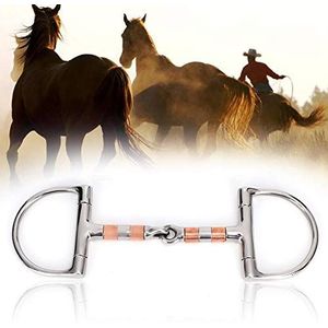 Accessoires voor paardengereedschap, roestvrijstalen trens van roestvrij staal Dee-bit, paard voor paardenbit