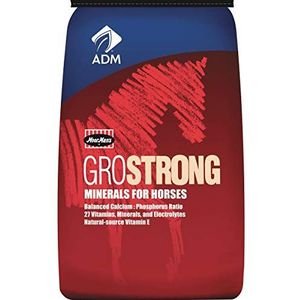 ADM Grostrong Horse Feed Vitamin & Mineral 25 lbs.