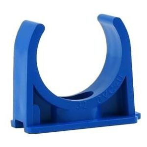 PVC-waterleidingklemmen, PVC U-type buisklem, meerkleurig for 20-110 mm buis, verpakking van 5-50 stuks(Blue,63MM-5PCS)