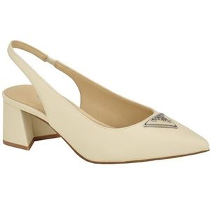 GUESS Dames Zanda Pump, 7 M US, Ivoor 150, 40 EU