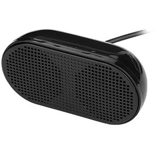 Mini-draadluidspreker, Dubbele Luidspreker USB-bedrade Luidspreker Geïntegreerde Voeding Audio-zware Bas-bedrade Luidspreker voor Desktop-pc, Notebookcomputer