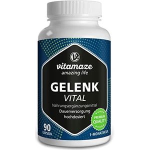 Glucosamine Capsules - Hoog Gedoseerd - 90 Capsules - Natuurlijk Voedingssupplement
