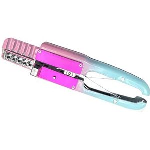 Mixtric 5 Pin 6D Hair Extension Machine, No Trace Invisible Seamless Tool, 20 Minute Full Head Extension Equipment for Salon and Barber Professionals,A