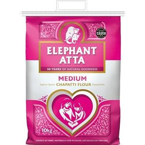 ELEPHANT ATTA Chapati universeel meel, 10 kg