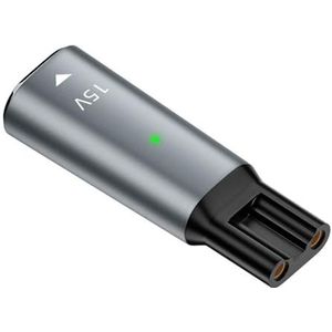 USB Type C Stop aan 2 Pin Adapters USB C Wijfje aan 2 Speld Vrouwelijke Converters voor Scheerapparaat het Laden
