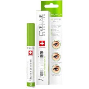 Eveline Cosmetics - Wimperserum groei 3-in-1 met Bio Restore Complex - Advance Volumiere, wimperserum, snelle groei, wimpergroeiserum, wimperserum Amazon, Lash Booster